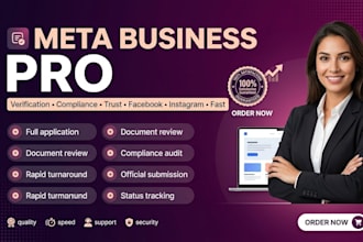 meta business verification setup with full documentation