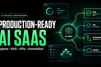 build custom production ready ai saas with agents rag apis and automation