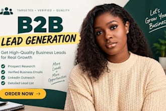 do b2b lead generation, email list targeted business leads and email listing