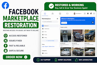 fix and resolve facebook marketplace issues fix fb shop issue