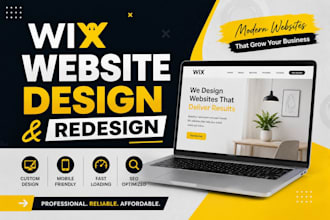 design wix or redesign wix website wix online store redesign a business wix web