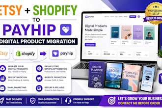 migrate your etsy shopify digital products to payhip website promotion contract