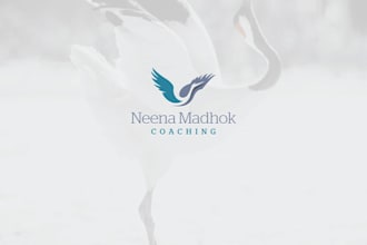 make a modern minimalist logo for coaching and personal brand