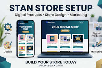 do stan store setup, digital product, stan store marketing, stan store design