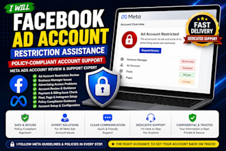 restore facebook ad account or business manager