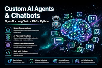 build a custom ai agent or chatbot with openai or groq API in python