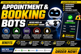 make appointment bot booking bot resy bot reservation bot uk driving test bot