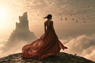 make professional photoshop photo manipulation