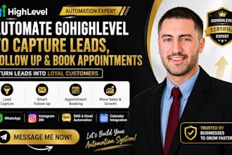 build gohighlevel whatsapp instagram dm and ghl ai chatbot automation