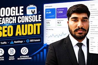 do a gsc audit and analyze SEO traffic and ranking drop