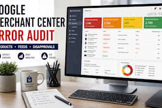 audit google merchant center errors products and feed issues