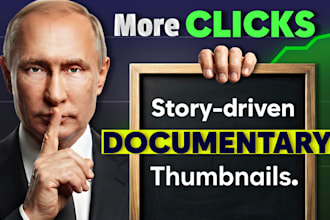 design documentary youtube thumbnails