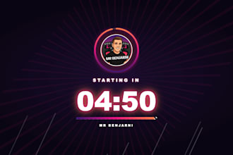 create animated obs overlays and stream graphics packages
