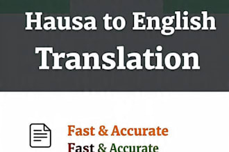 translate hausa to english and english to hausa accurately