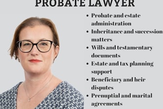 probate lawyer for inheritance,tax planning,prenups,divorce,wills,succession,nda