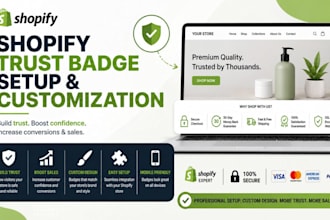 optimize your shopify store with professional trust badges