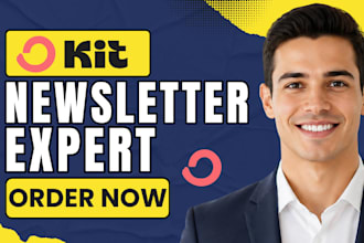 setup convertkit newsletter kit landing page convertkit email sequence kit exper