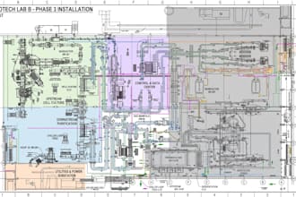 mechanical cad design for industrial machines, parts and automation systems