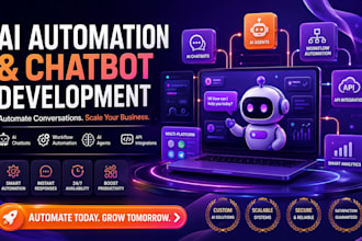 build ai chatbots, ai agents and automation solutions
