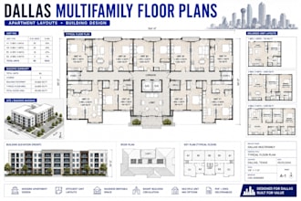 design dallas multifamily apartment floor plans and building layouts