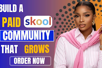 skool community setup skool course ceation skool credit repair skool community