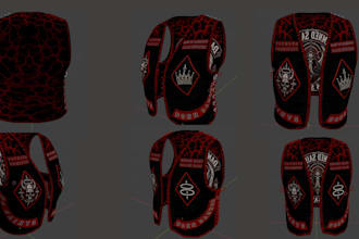 create fivem kuttes custom fivem clothing kuttes mc mc vest biker clothing