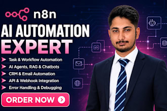 be your n8n expert and automation workflow developer