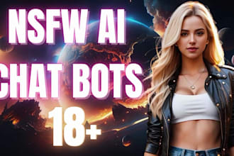 develop ai nsfw adult chatbot website, an ai saas website, nsfw image generator