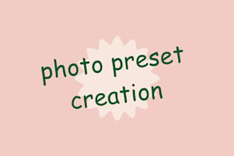 create custom lightroom presets for weddings, portrait and instagram