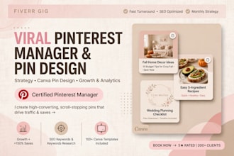 design professional pinterest pin in canva