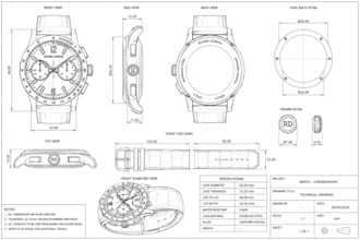 design luxury watch, smartwatch and custom watch products