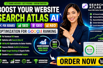 boost website search atlas ai fix issue seo GEO aeo optimization google ranking