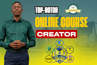 real estate online course content, credit repair course creation, finance course