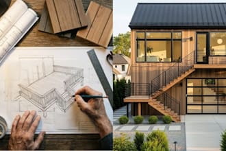 design adu, garage conversion, deck, shed and home addition permit drawings
