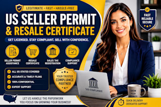 get your US seller permit and resale certificate