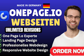 create onepage io design website landing pages with onepage ai
