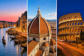a personalized italy travel itinerary with hotels, food and activities