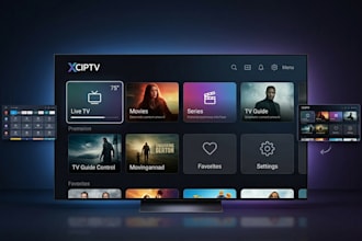 rebrand and customize xciptv iptv app with custom branding and logo