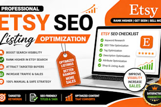 do etsy seo to rank etsy listings on top and boost sales