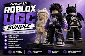 create a roblox ugc bundle, ugc accessory or ugc limited