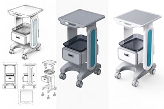 design medical equipment, healthcare product, medical furniture