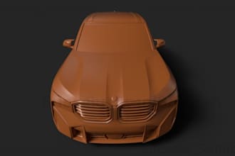 create 3d printable automotive vehicle models stl part and custom car components
