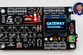 design a professional pcb layout and provide gerber files