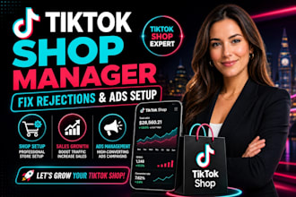 fix tiktok shop application rejection tiktok shop manager expert setup ads