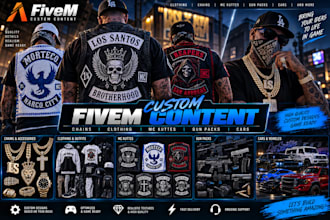 create fivem chain, fivem clothing mc kutties fivem gun pack fivem cars