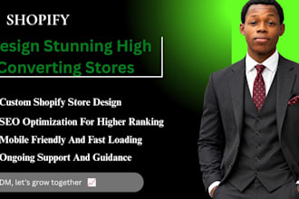 professionally customize and redesign your shopify store