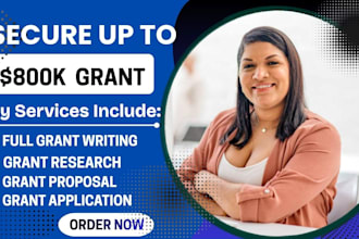 do grant writing, nonprofit grant writing and grant proposal writing