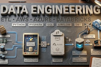build end to end data engineering pipelines with AWS, azure and databrick