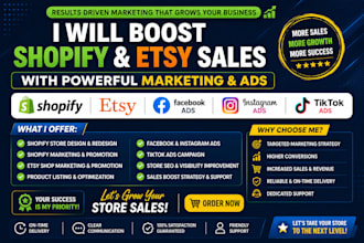 boost shopify and etsy sales with facebook instagram and tiktok ads