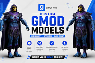 create vrchat avatar sfm model gmod player model garrys mod mmd for gmod